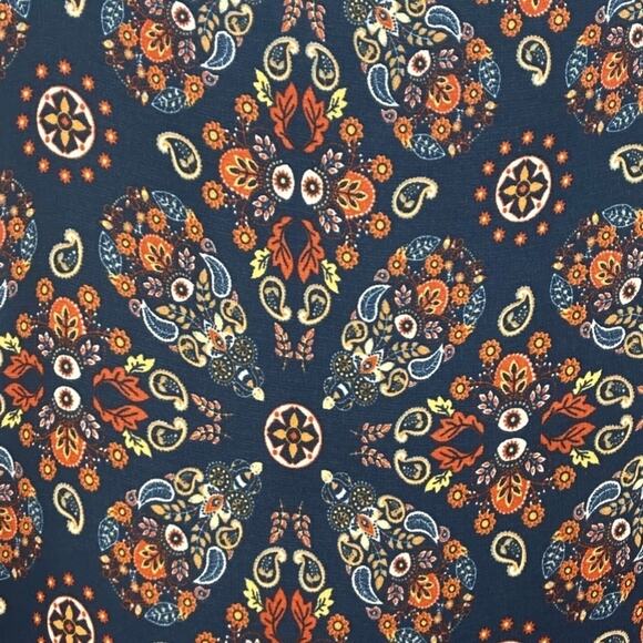 Max Edition Women’s M Multicolor Lightweight Lined Boho Pullover Midi Dress - Picture 3 of 4